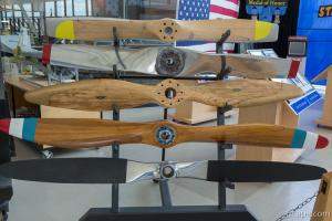 Collection of vintage propellers