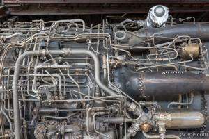 Pratt & Whitney J58/JT11D-20K Engine Detail