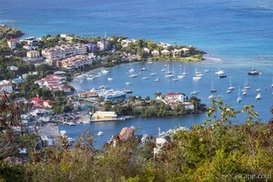 Cruz Bay from Caneel Hill