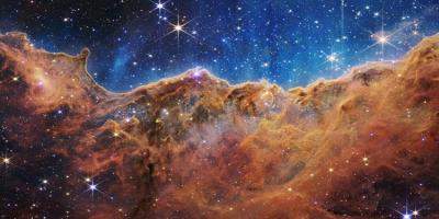James Webb Telescope - The Cosmic Cliffs in Carina
