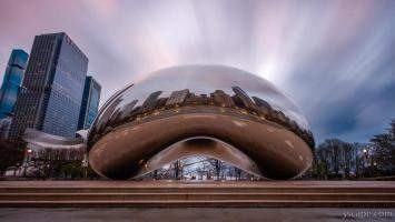 Cloudy Morning by the Bean
