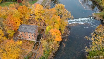 Graue Mill Fullersburg Woods Aerial