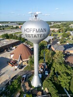 Hoffman Estates Water Tower Aerial