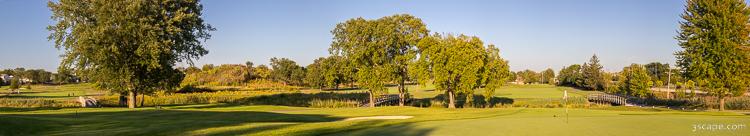 Bridges of Poplar Creek Country Club Panoramic