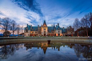 Biltmore Estate Dusk Reflection