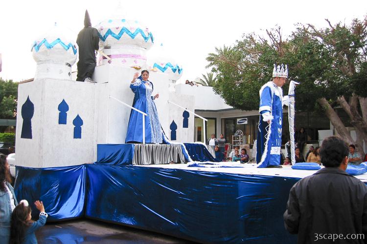 One of only 3 floats in the parade