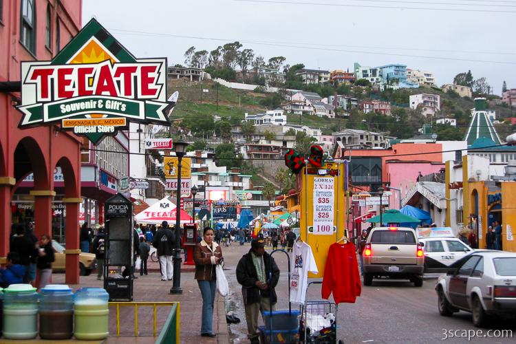Back in Ensenada, in time for Marti Gras, but it rained.