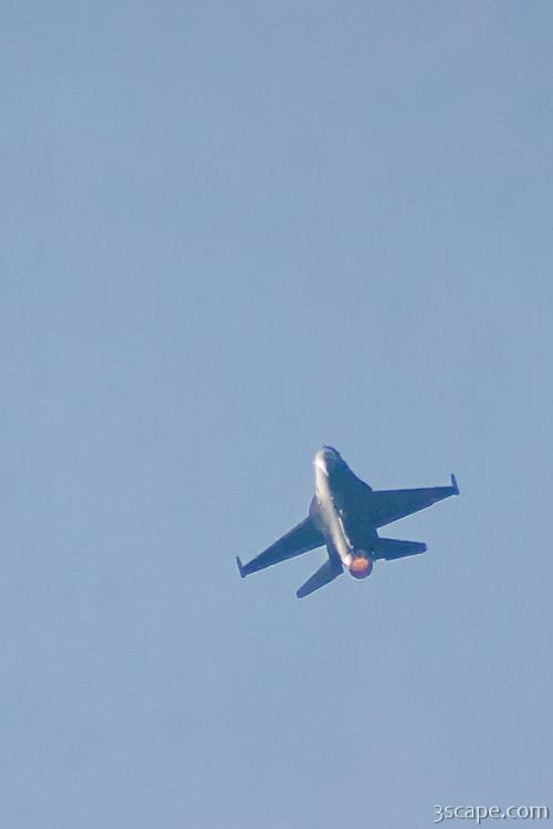 F-16 Falcon with full after-burner