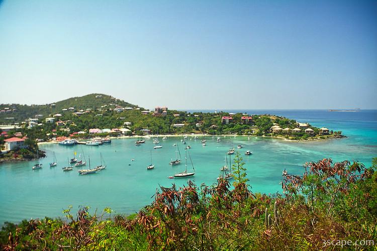 Cruz Bay, St. John Photograph by Adam Romanowicz