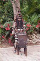 Authentic Mayan performer at Xel-Ha