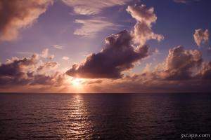 Caribbean Sunset (view from catamaran cruise)
