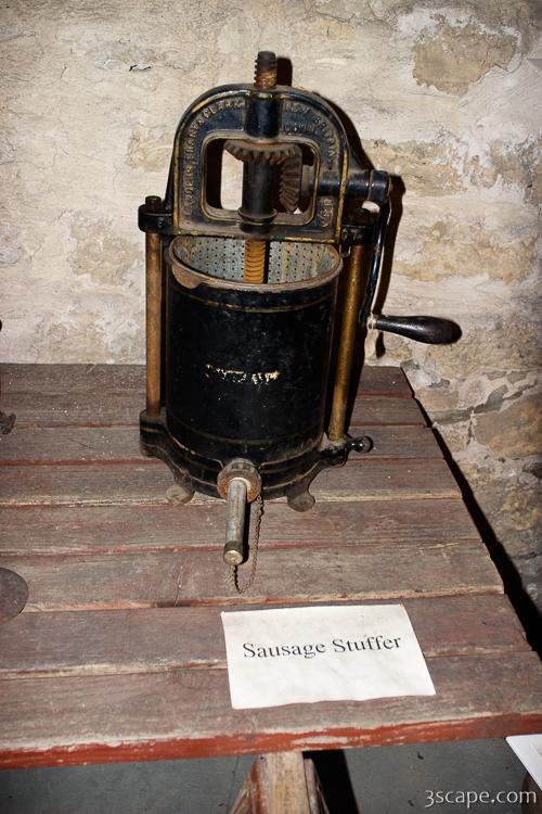 An old sausage stuffer.