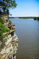 The Illinois River looking from Starved Rock State Park