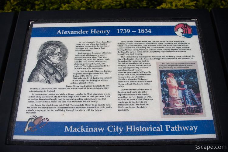 Alexander Henry (1739-1834) - One of the first English traders to venture into the interior of Michigan...