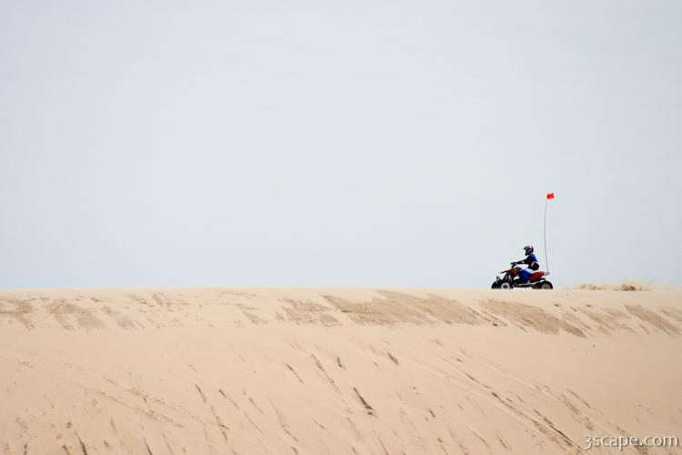 Off-roading in the dunes