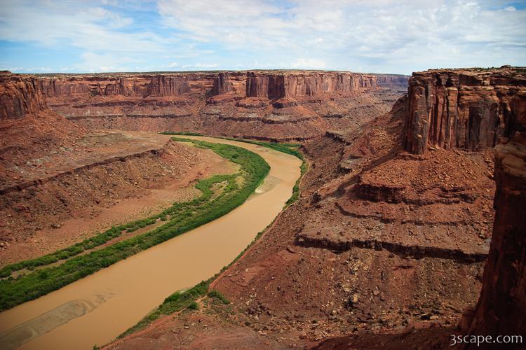 The Green River is actually pretty brown