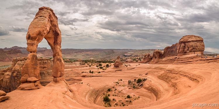 Delicate Arch Panoramic