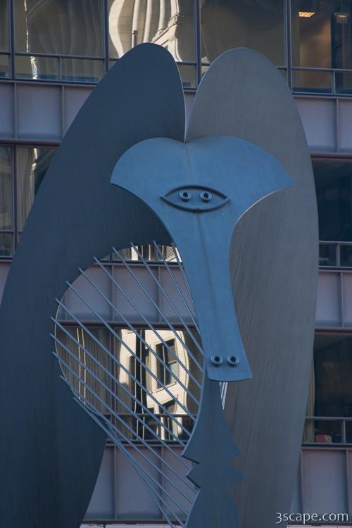 Picasso's famous and once controversial gift to Chicago.