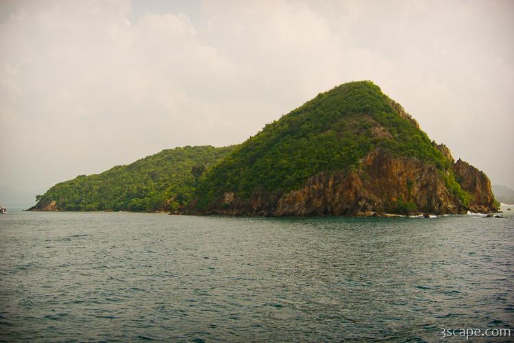 One of many small islands in the Koh Samui archipelago
