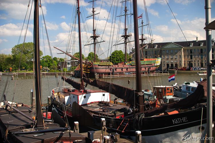 Ships at the Netherlands Maritime Museum