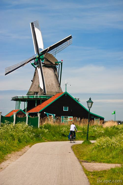Bicycle riding and windmills
