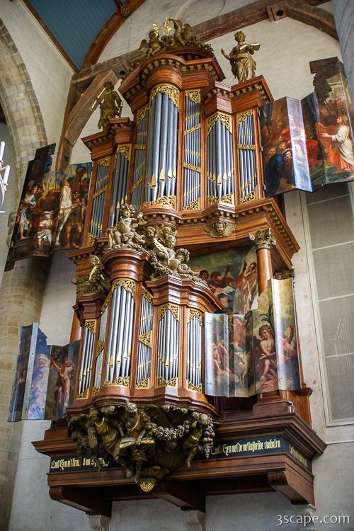 Pipe organ at Nieuwe Kerk