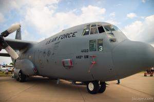 C-130 Hercules transport aircraft