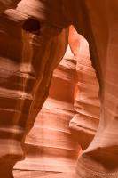 Inside the Antelope slot canyon