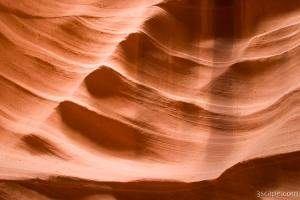 Inside the Antelope slot canyon
