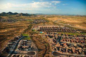 Urban sprawl in the burbs of Phoenix