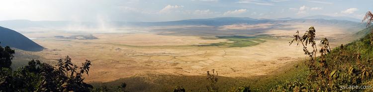 Ngorongoro Crater Wide Panoramic