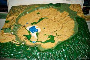 Model of Ngorongoro Crater