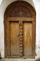 Intricately Carved Door
