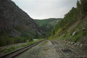 The Durango-Silverton narrow guage train line