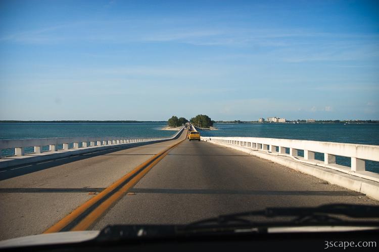 The road to Sanibel