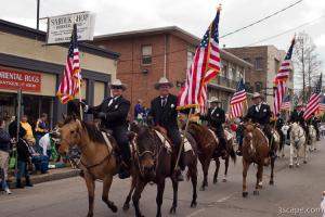 Parish sheriffs on horse back