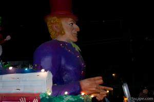 Willie Wonka and the Chocolate Factory Float (Krewe of Bacchus)