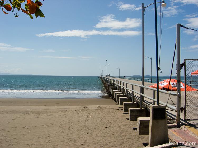 The main pier in Puntarenas