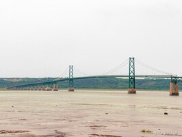 Bridge over the Saint Lawrence River
