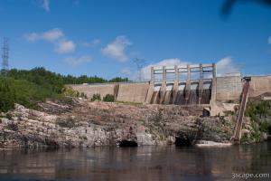 Manic 2 hydroelectric dam