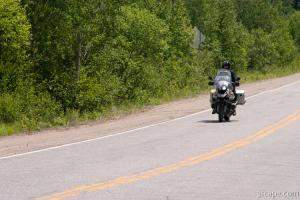 Riding along the Trans-Labrador Highway
