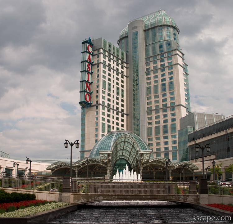 Casino at Niagara Falls Photograph by Adam Romanowicz