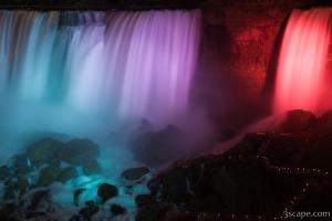American Falls in color