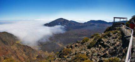 Haleakala volcano panoramic