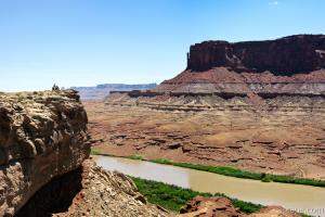 Panoramic view of canyonlands
