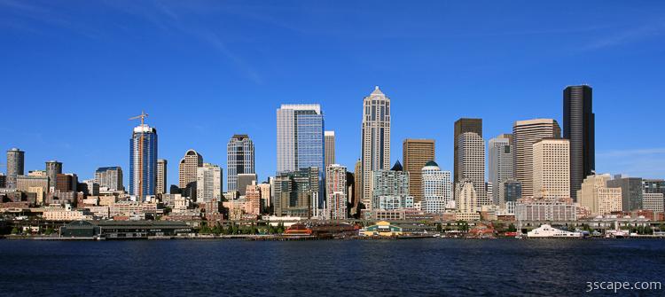 Downtown Seattle panoramic