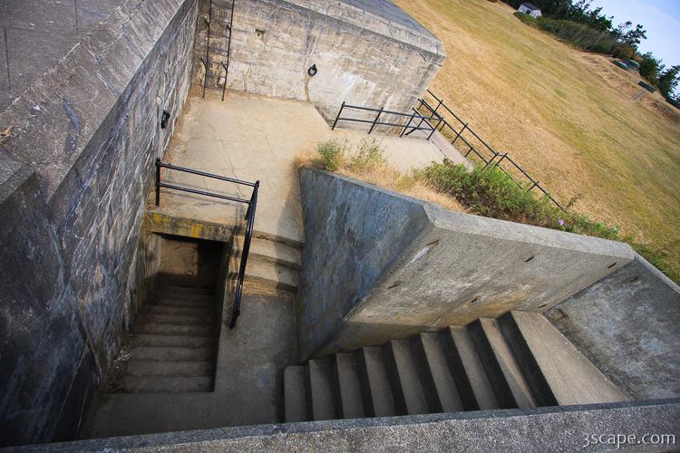 Fort Casey maze of stairs