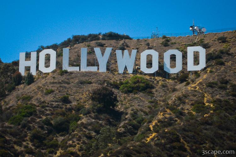 Hollywood sign Photograph by Adam Romanowicz
