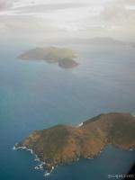 Aerial view of Virgin Islands