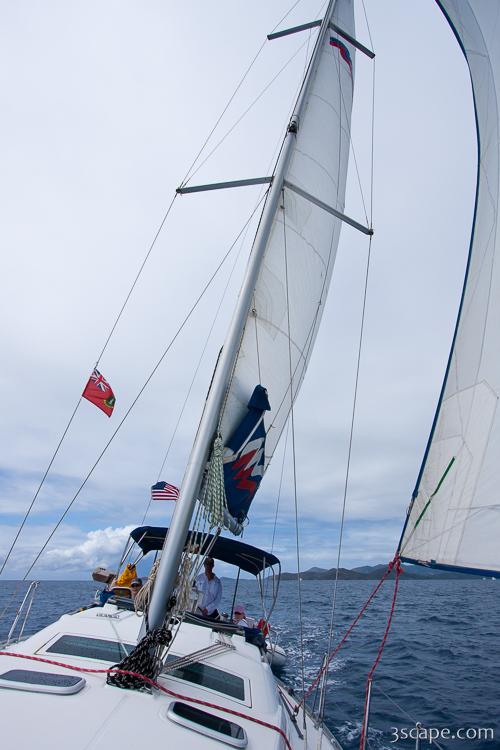 Sailing Fine Art Print by Adam Romanowicz